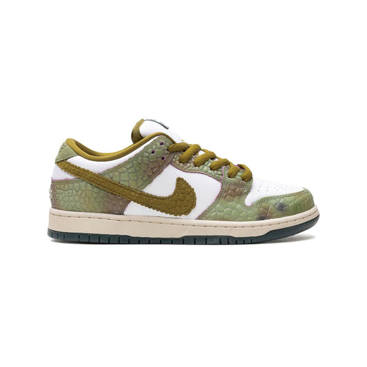 Nike Dunk Low SB Verde e Bianco Chameleon Scarpe Uomo