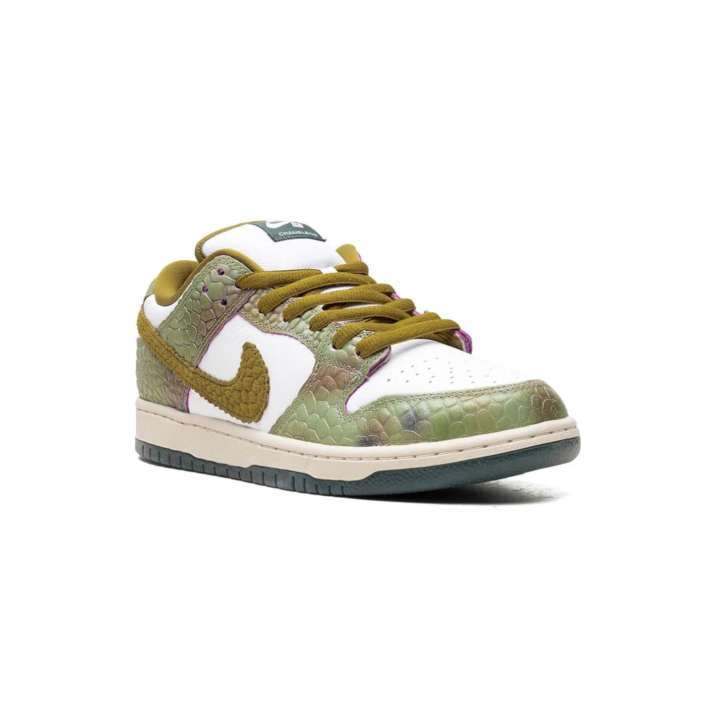 Nike Dunk Low SB Verde e Bianco Chameleon Scarpe Uomo