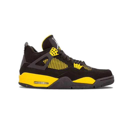 Nike Air Jordan 4 Retro Thunder Nero Giallo Uomo