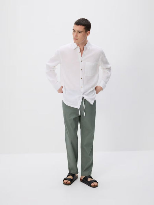 Spazio in cotone - Verde chiaro