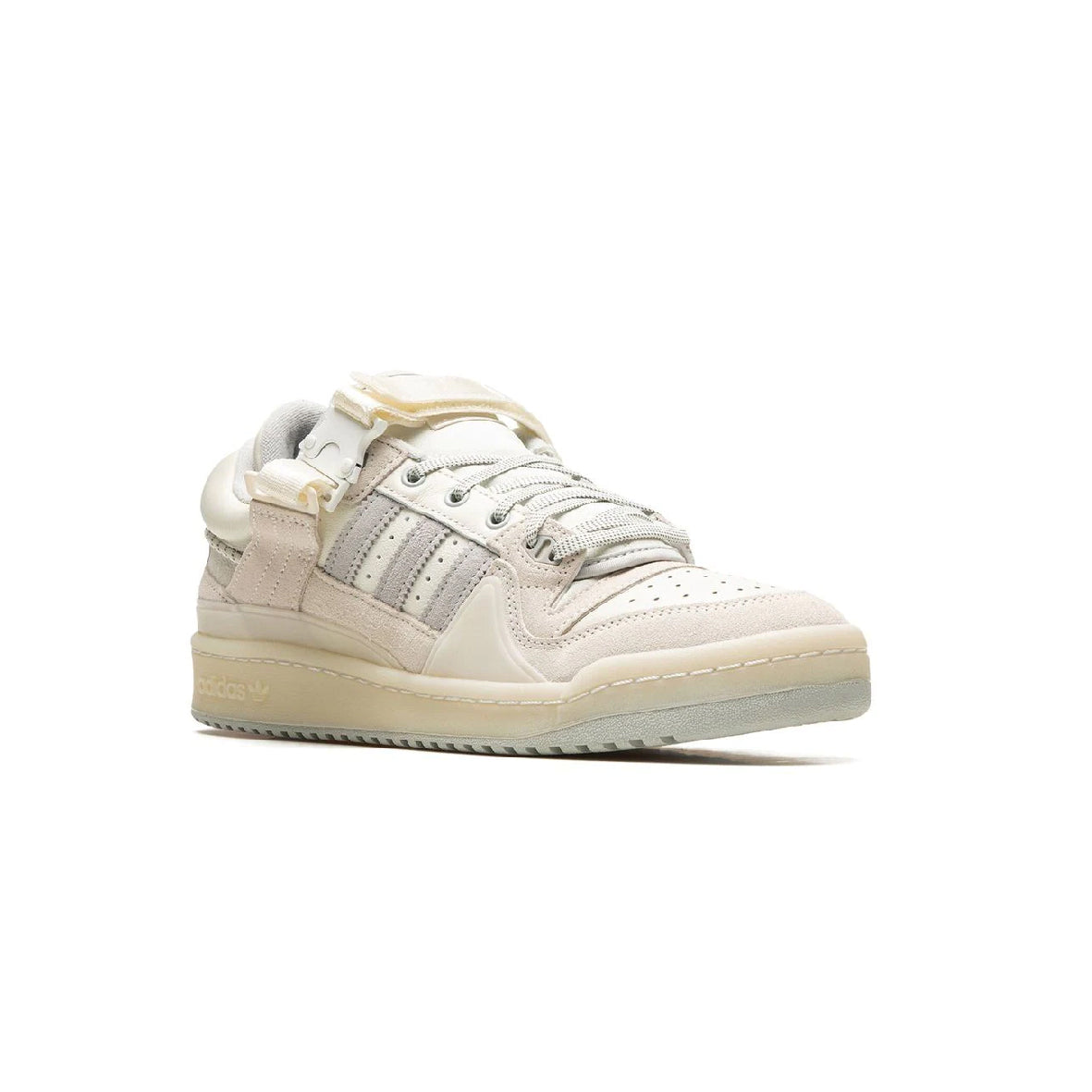 Sneakers Adidas Forum Low x Bad Bunny Bianche in Suede e Pelle