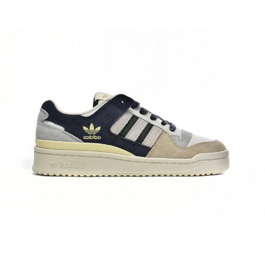 Sneakers Adidas Forum Low x Quiccs Grigio Beige in Suede