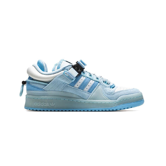 Sneakers Adidas Forum Low x Bad Bunny Azzurro Pastello in Suede