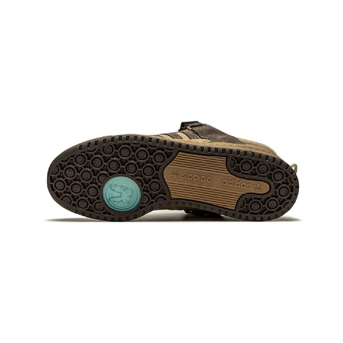 Sneakers Adidas Forum Low x Bad Bunny Marrone Caffè in Suede