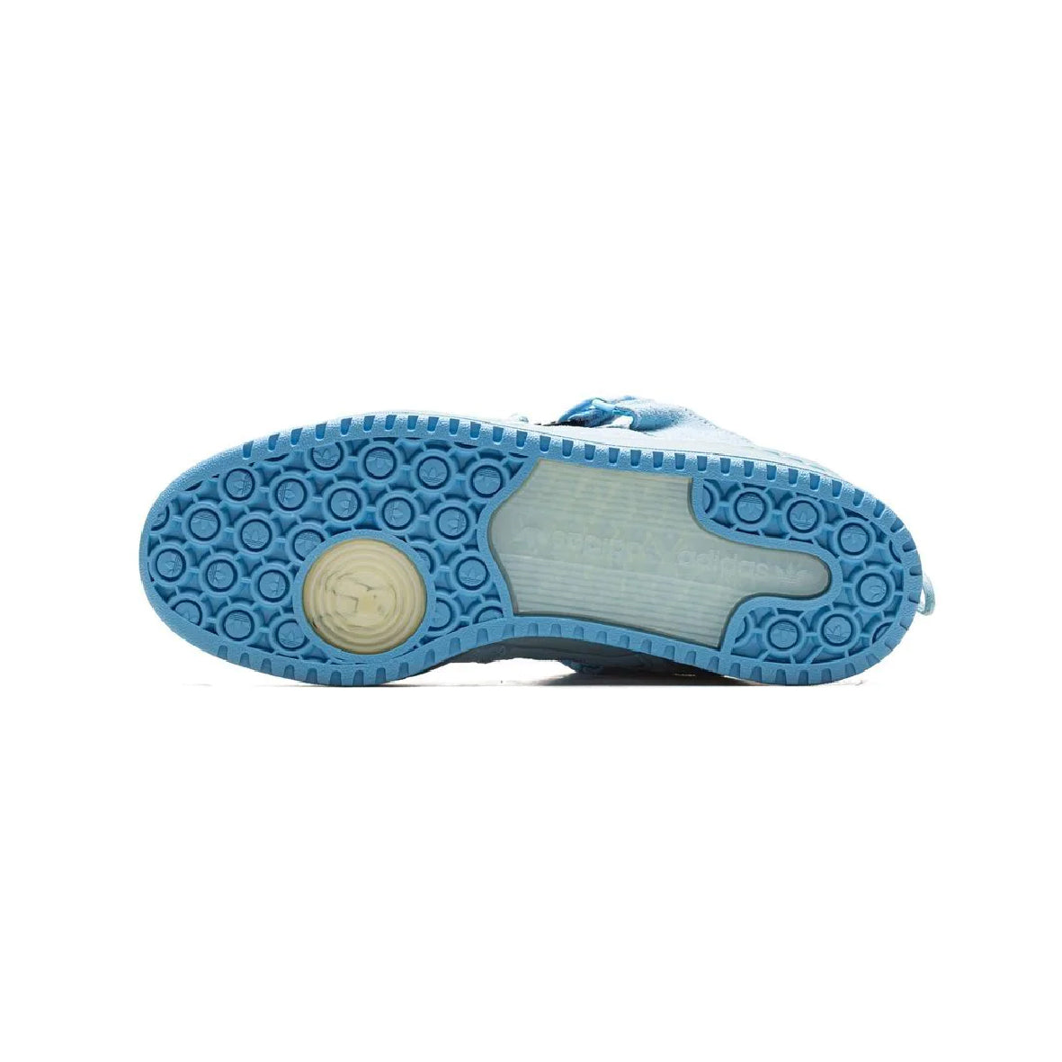 Sneakers Adidas Forum Low x Bad Bunny Azzurro Pastello in Suede