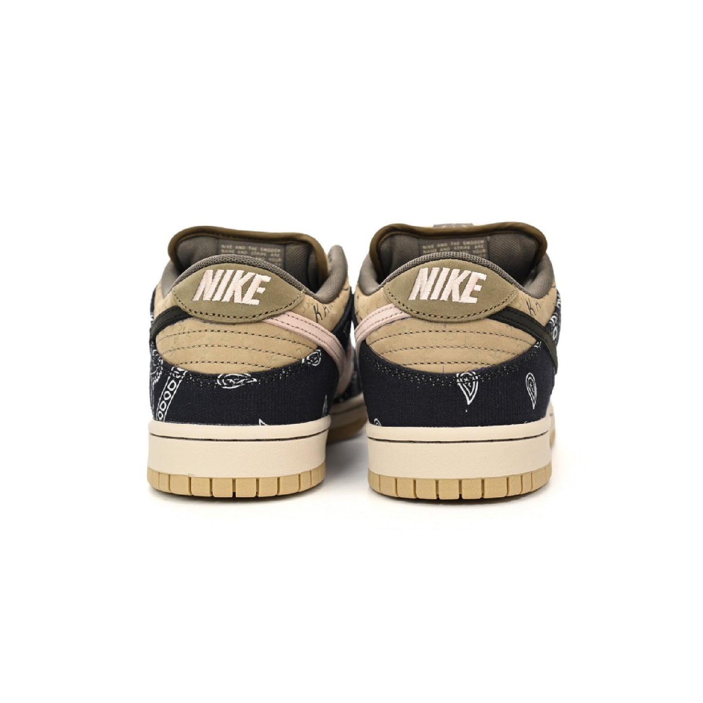 Nike Dunk Low SB Travis Scott Bandana e Beige Uomo