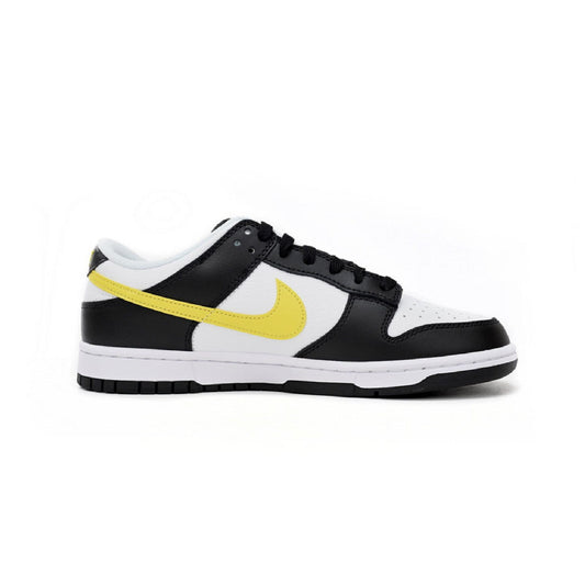 Nike Dunk Low Nero Giallo Ottico e Bianco Scarpe Uomo