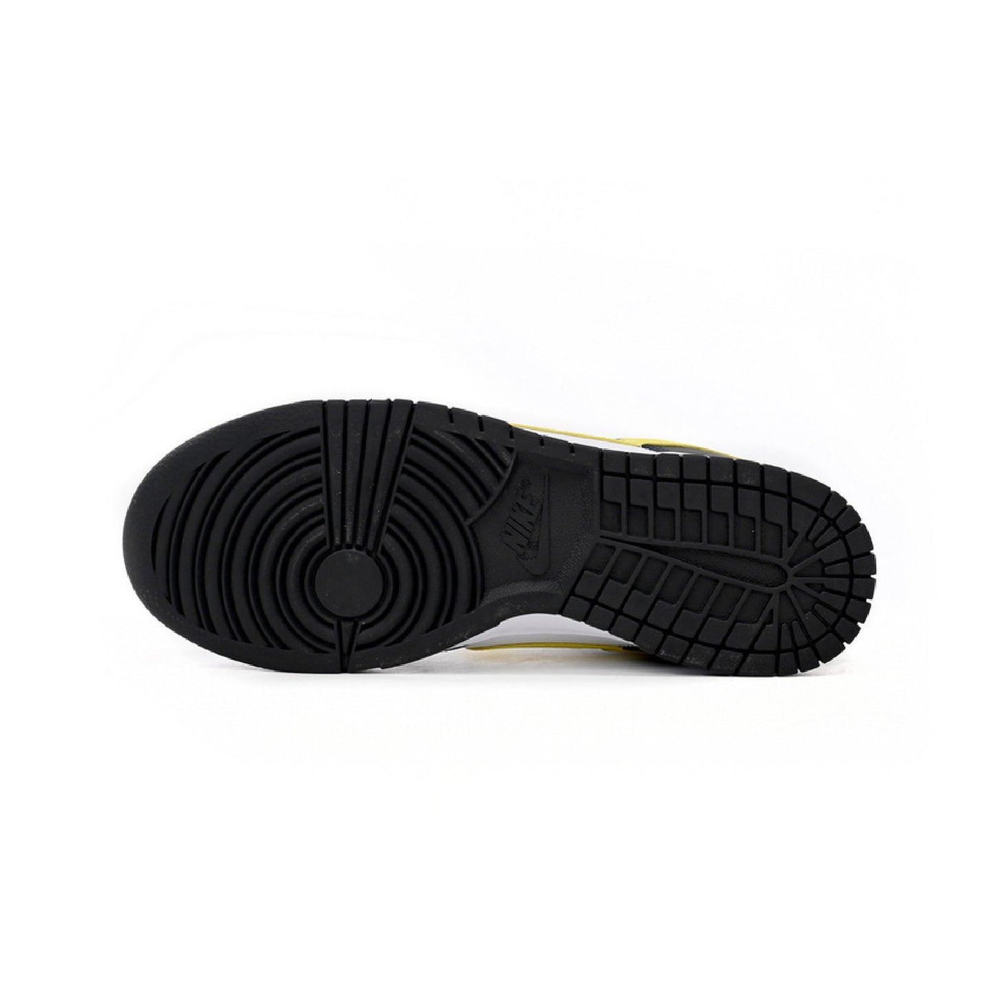 Nike Dunk Low Nero Giallo Ottico e Bianco Scarpe Uomo