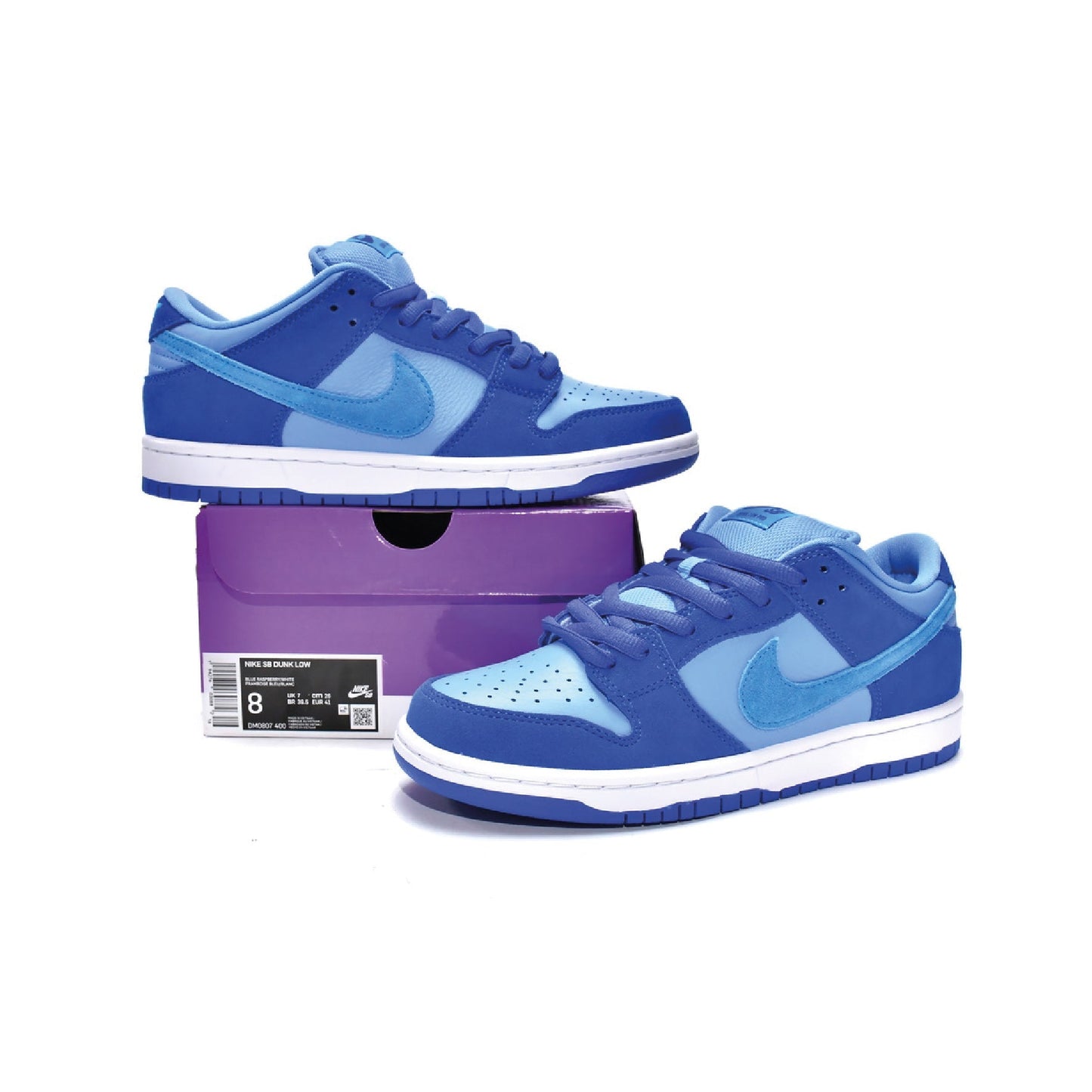 Nike Dunk Low SB Blu Lampone Azzurro Scarpe Uomo