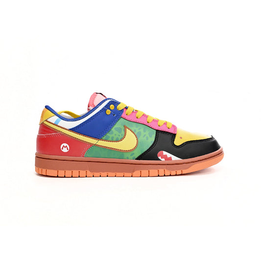 Nike Dunk Low Multicolore What the Super Mario Uomo