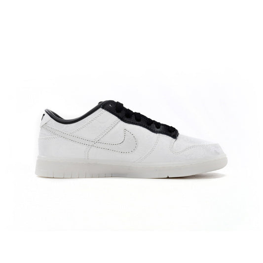 Nike Dunk Low Bianche e Nere x CLOT Fragment Sneakers Uomo Donna