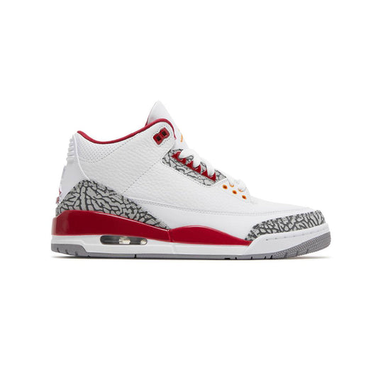 Nike Air Jordan 3 Retro Cardinal Rosso/Bianco Cemento Classiche