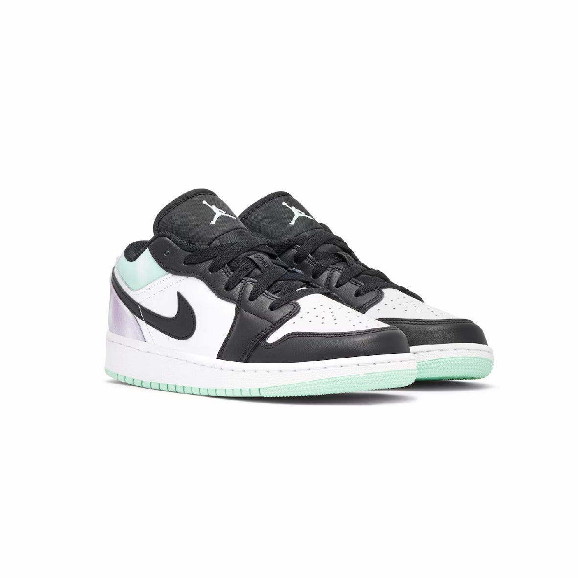 Nike Air Jordan 1 Low SE Bianco Nero Effetto Tie Dye
