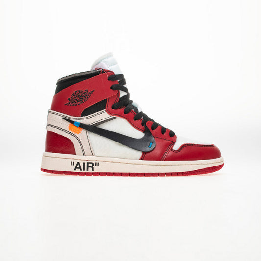 Nike Air Jordan 1 Retro High x Off-White Chicago Rosso Bianco Nero