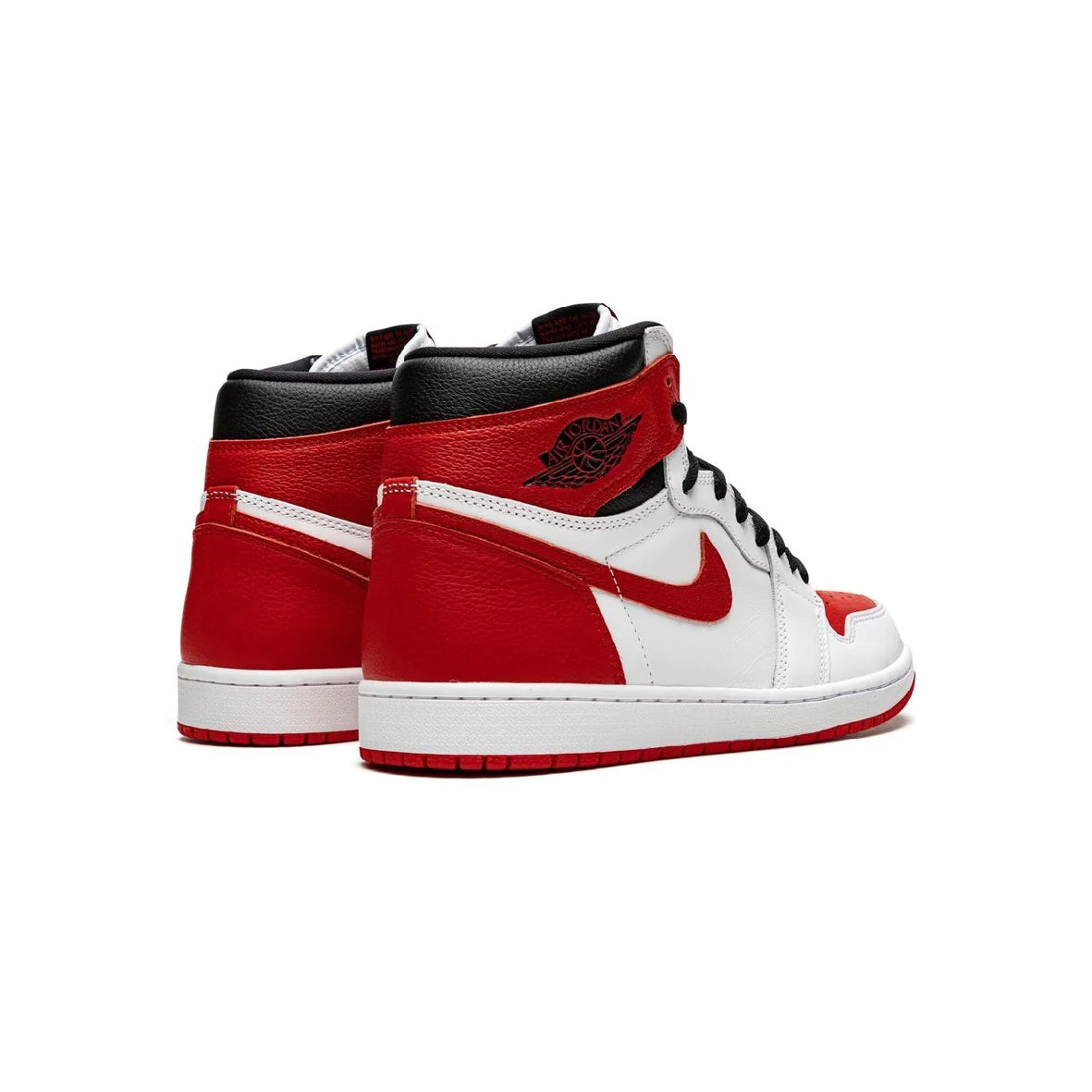 Nike Air Jordan 1 High Heritage Rosso e Bianco in Pelle