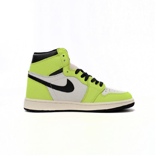 Nike Air Jordan 1 High OG Visionaire Giallo Lime e Nero