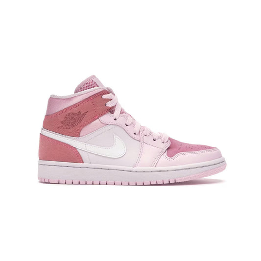 Nike Air Jordan 1 Mid Rosa Chiaro Digital Pink Retro