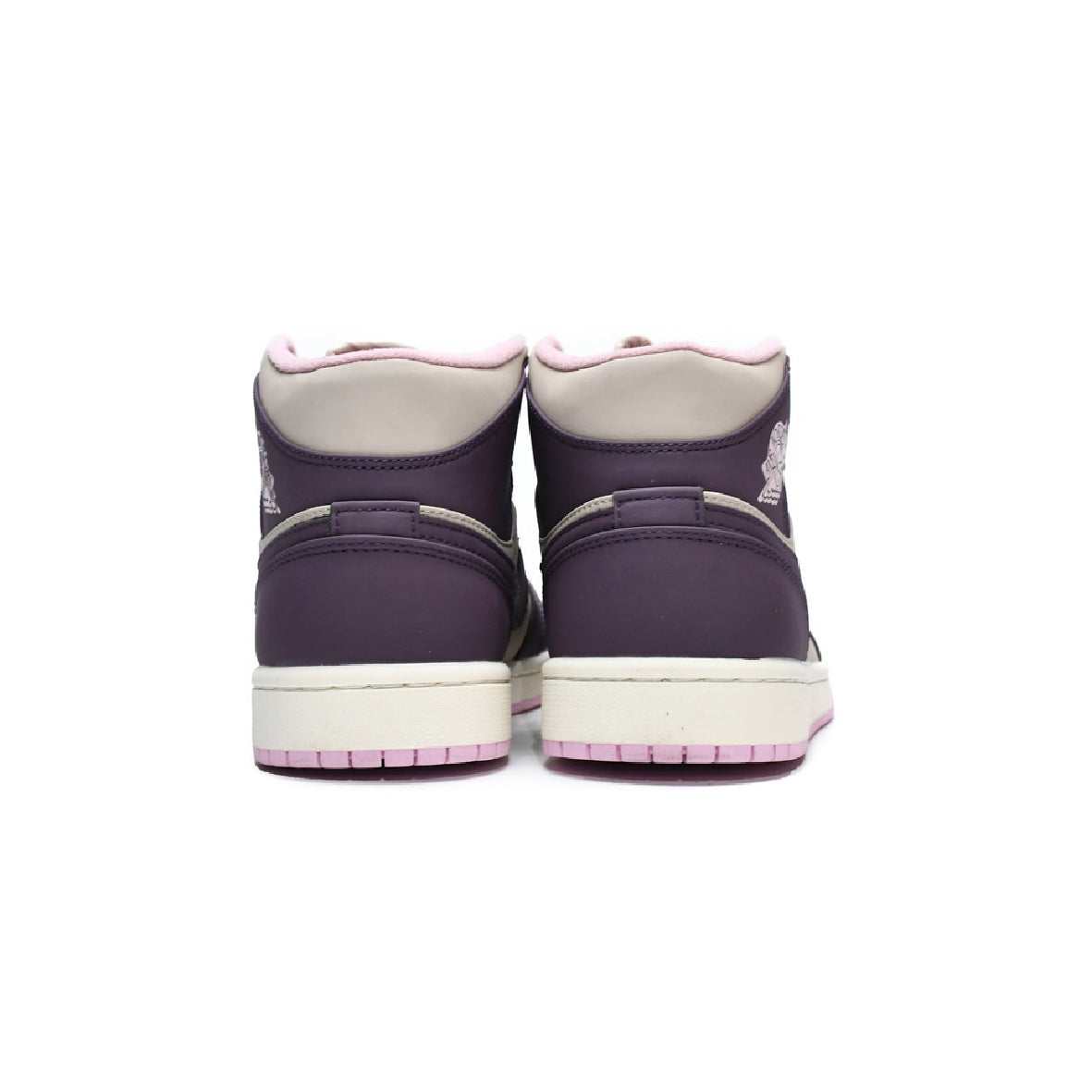 Nike Air Jordan 1 Mid GS Viola Pro Lilla Retro