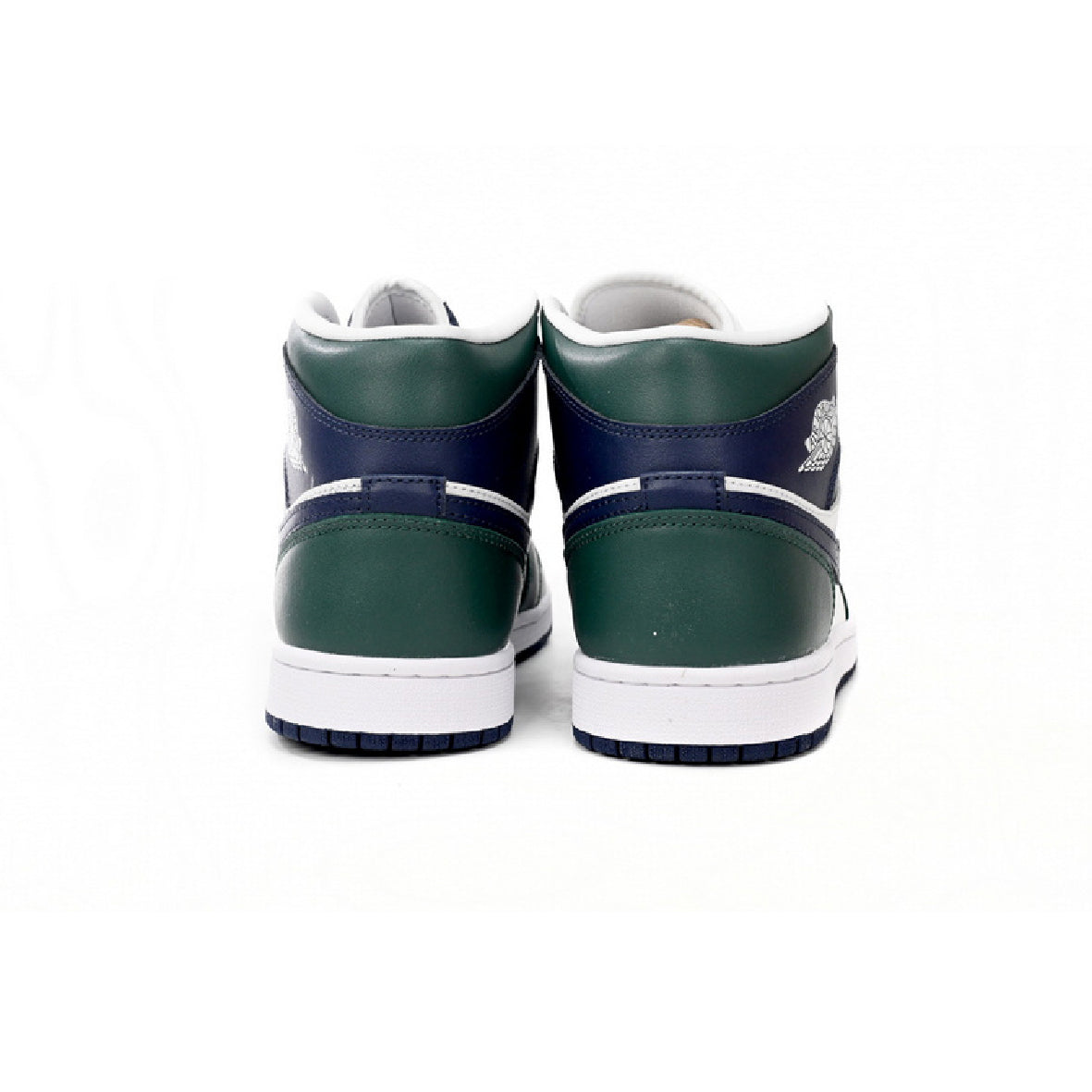 Nike Air Jordan 1 Mid Verde Noble Bianco Blu Retro