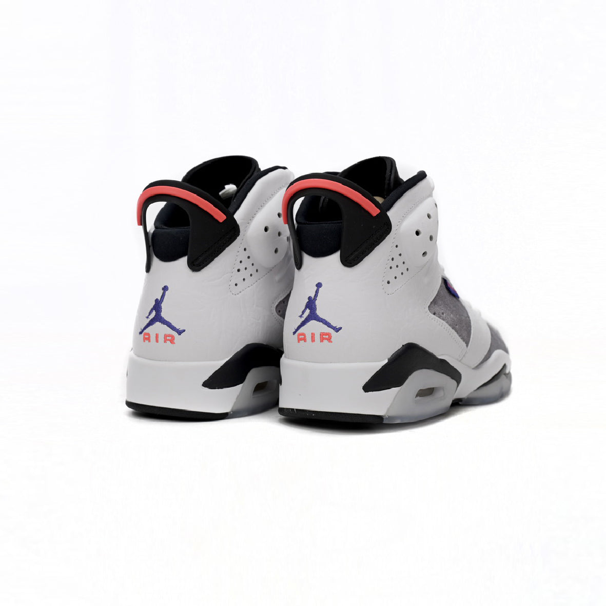 Nike Air Jordan 6 Grigio Viola Uomo Sneakers Alte
