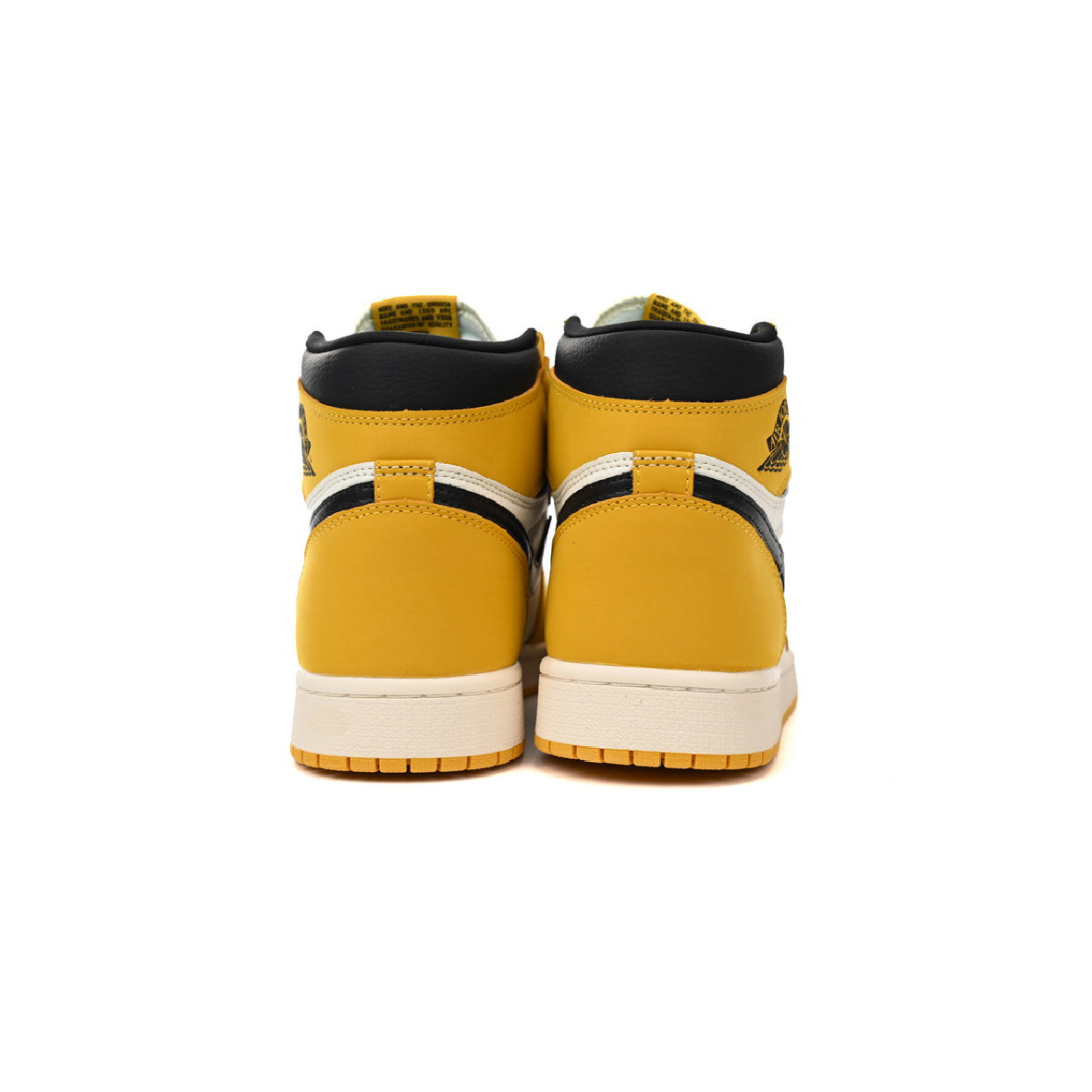 Nike Air Jordan 1 Alta Giallo Ocra Pelle Premium