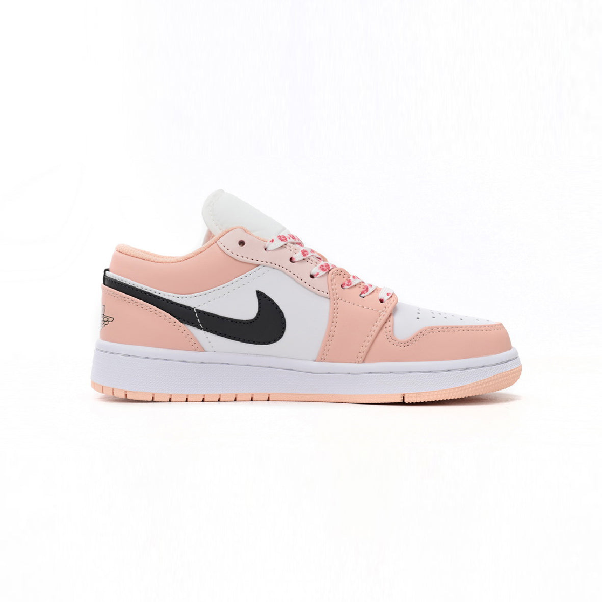 Nike Air Jordan 1 Low Rosa Bianco Nero Artic Powder