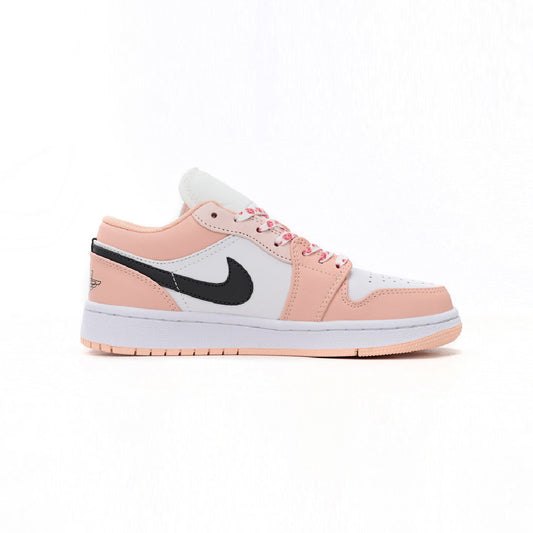 Nike Air Jordan 1 Low Rosa Bianco Nero Artic Powder