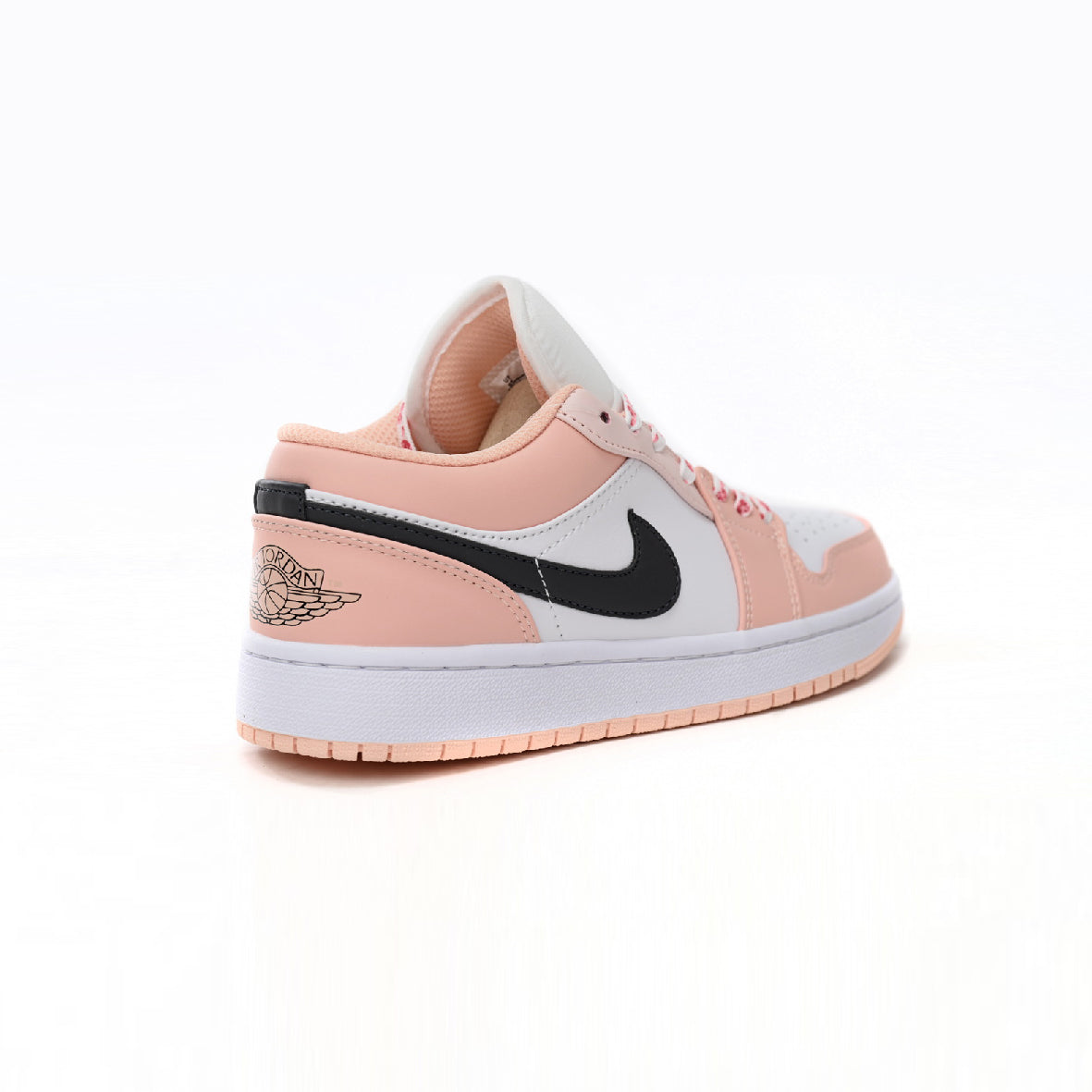 Nike Air Jordan 1 Low Rosa Bianco Nero Artic Powder