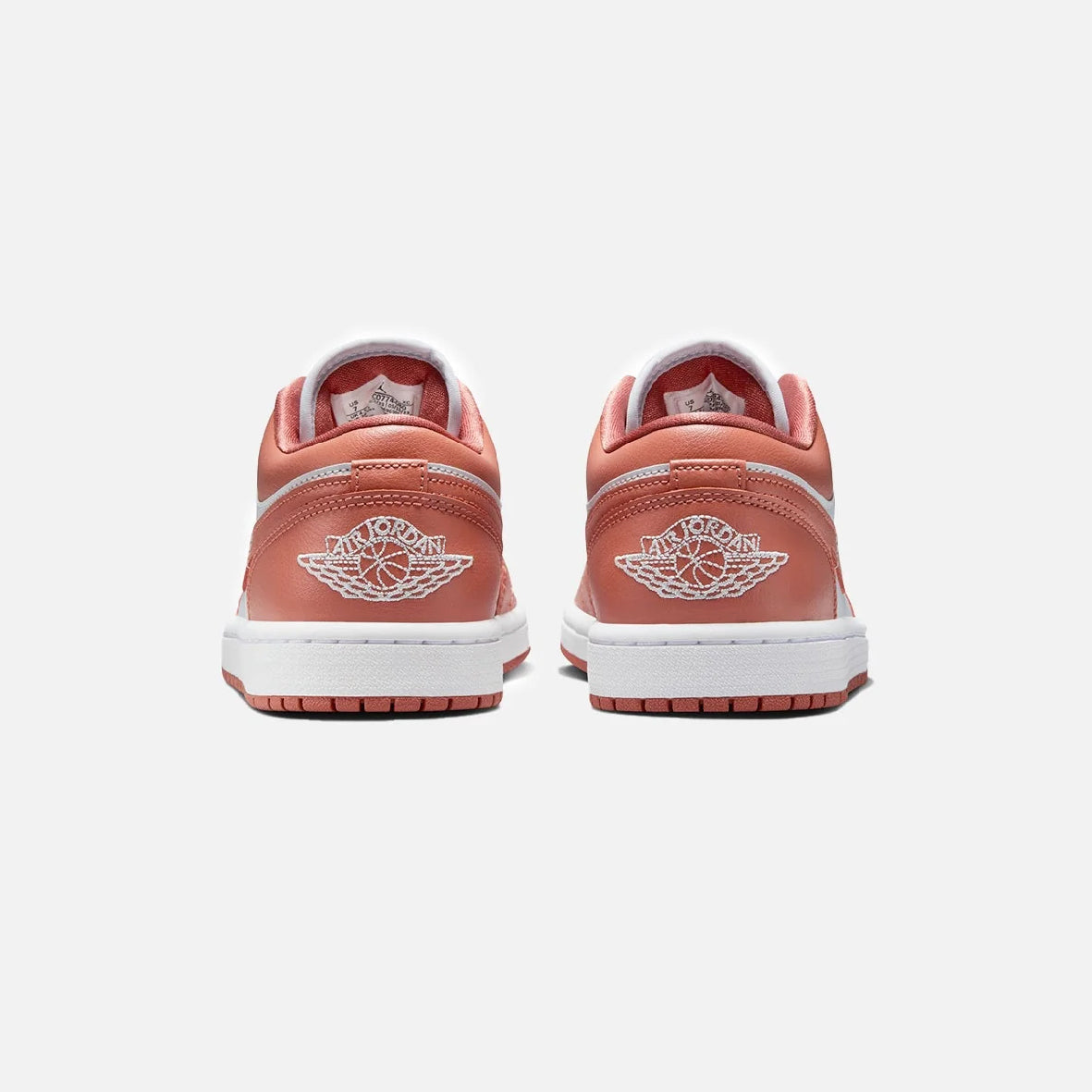 Nike Air Jordan 1 Low Rosa Salmone Bianco Pelle Premium