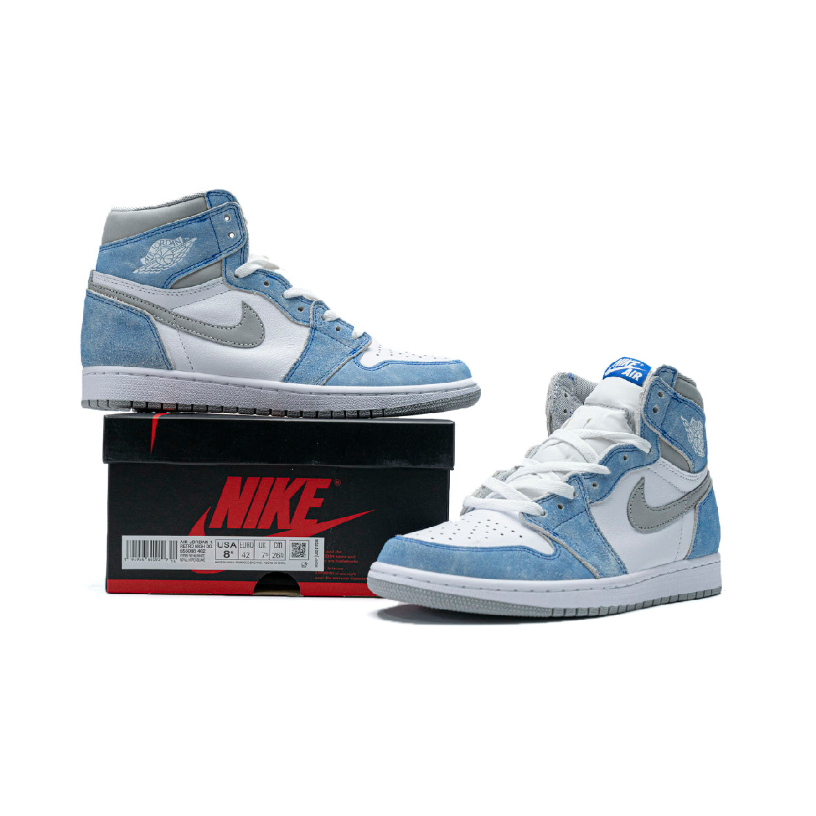 Nike Air Jordan 1 High Hyper Royal Azzurro e Bianco