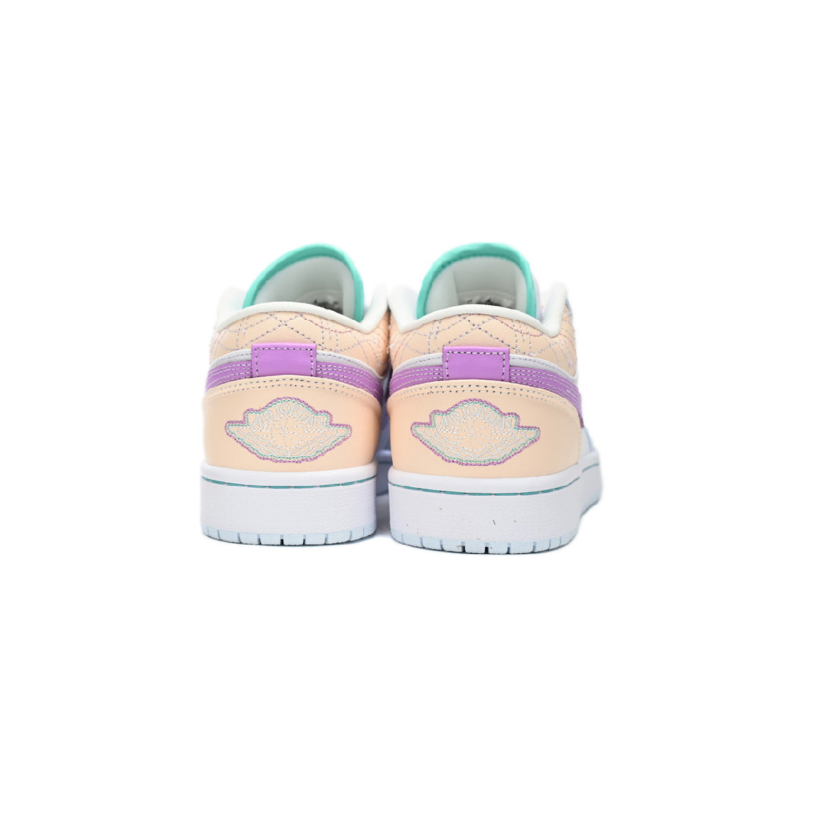 Nike Air Jordan 1 Low Multicolore Pastello Sashiko Pelle Premium