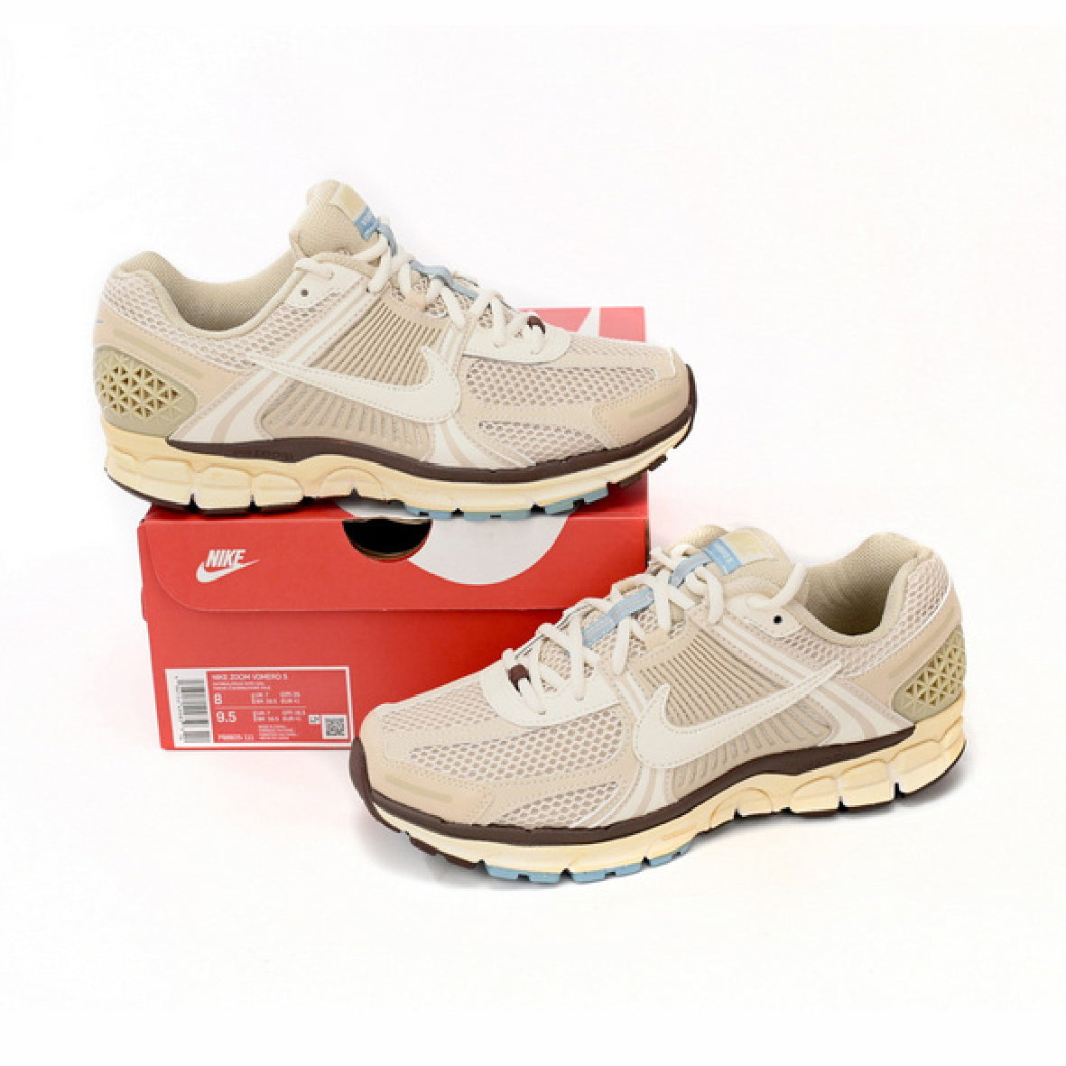 Nike Air Zoom Vomero 5 Beige e Marroni Oatmeal Scarpe Running Uomo