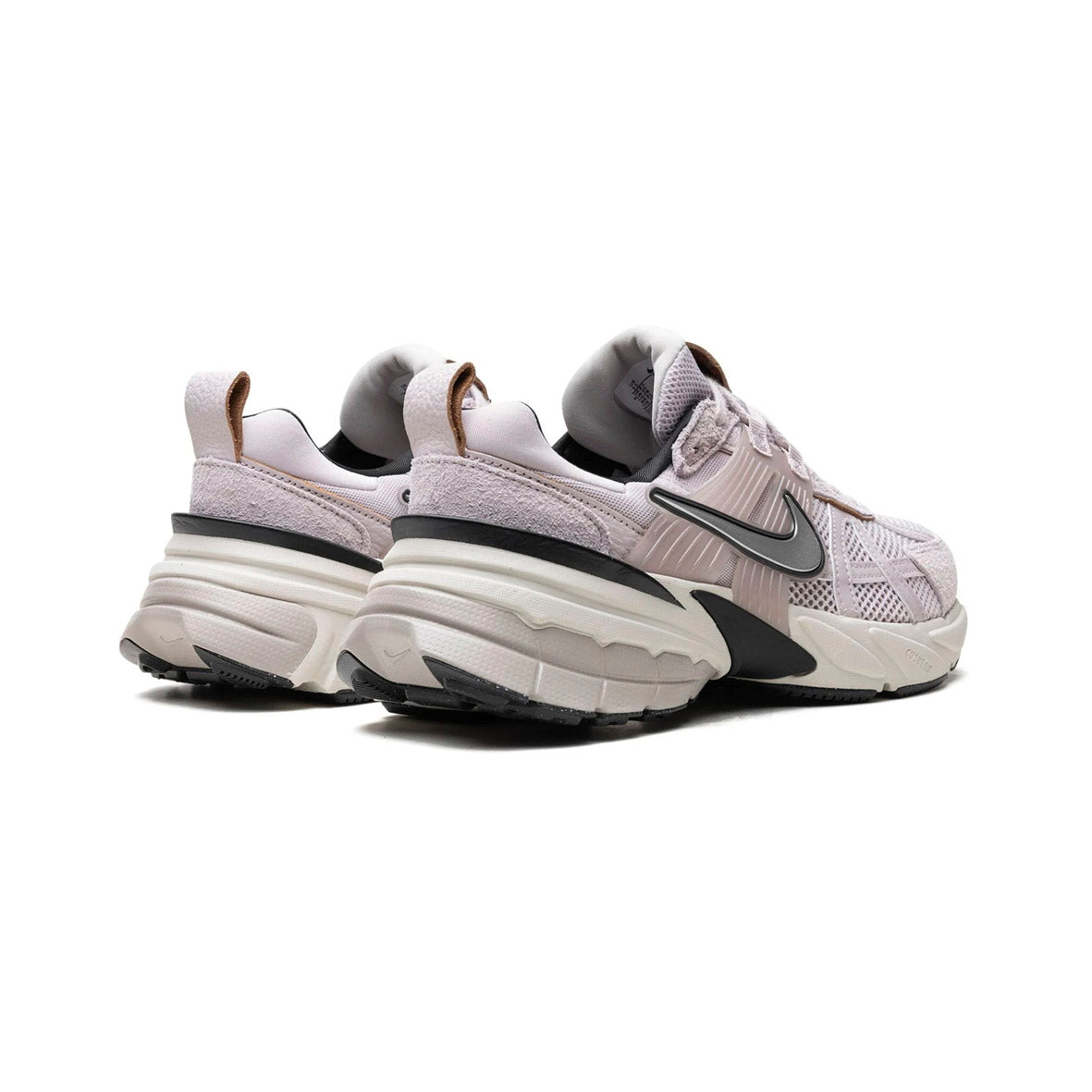 Nike V2K Run Viola Platino Scarpe Running Donna Retrò Eleganti