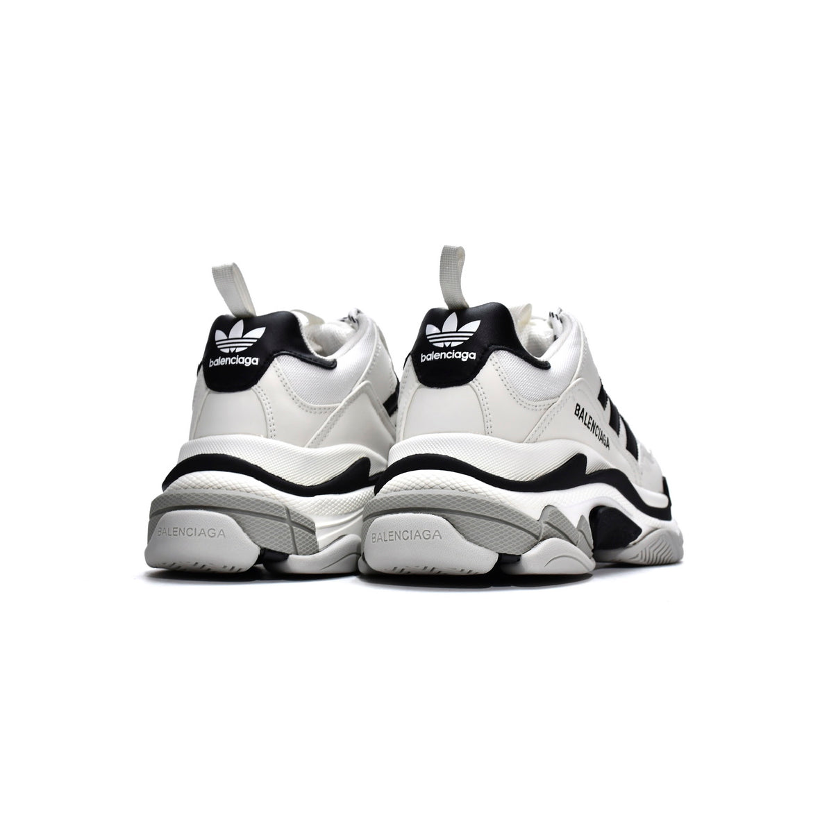 Balenciaga x Adidas Triple S Sneakers Bianche - Scarpe Chunky di Lusso