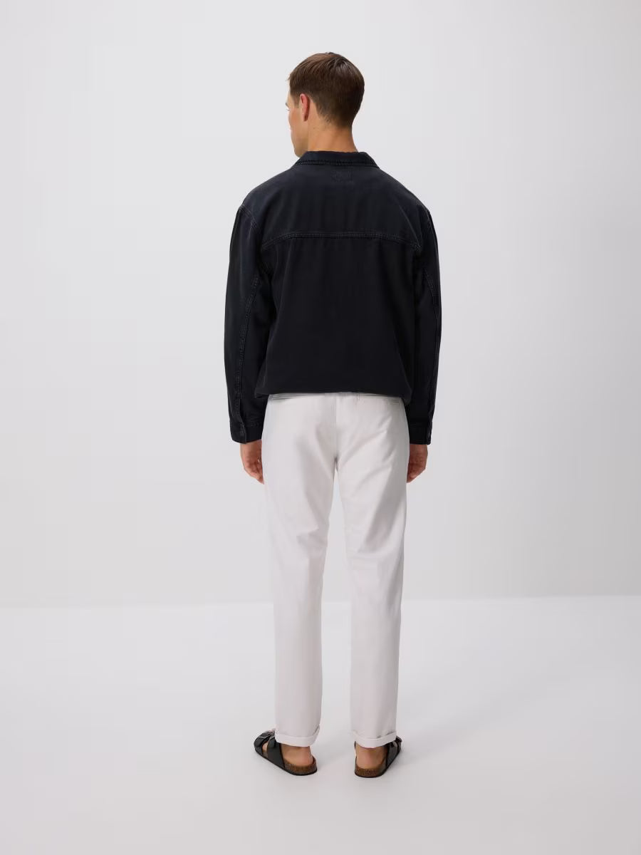 Pantaloni slim chino in cotone
