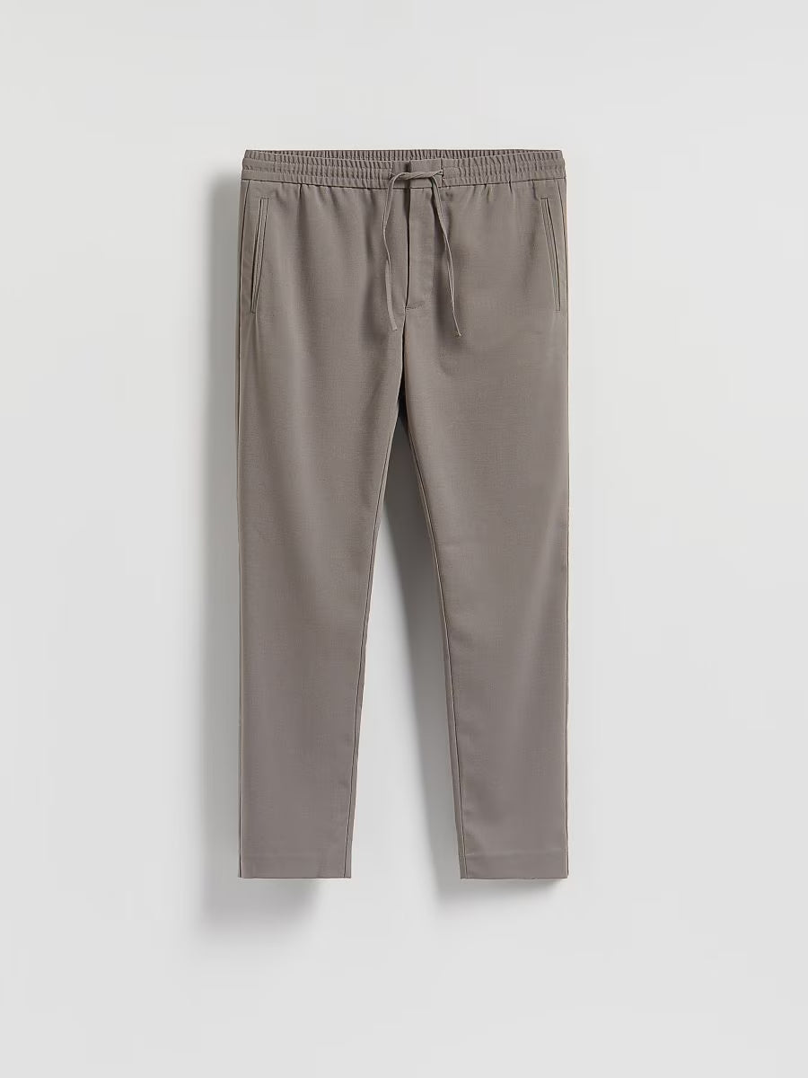 Pantaloni jogger-caffè