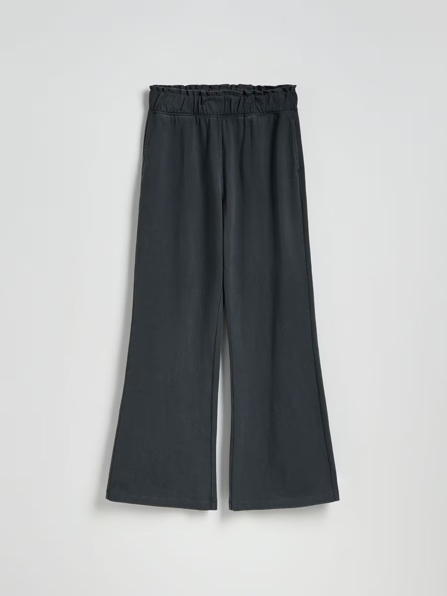 Pantaloni da jogging svasati - grigio scuro