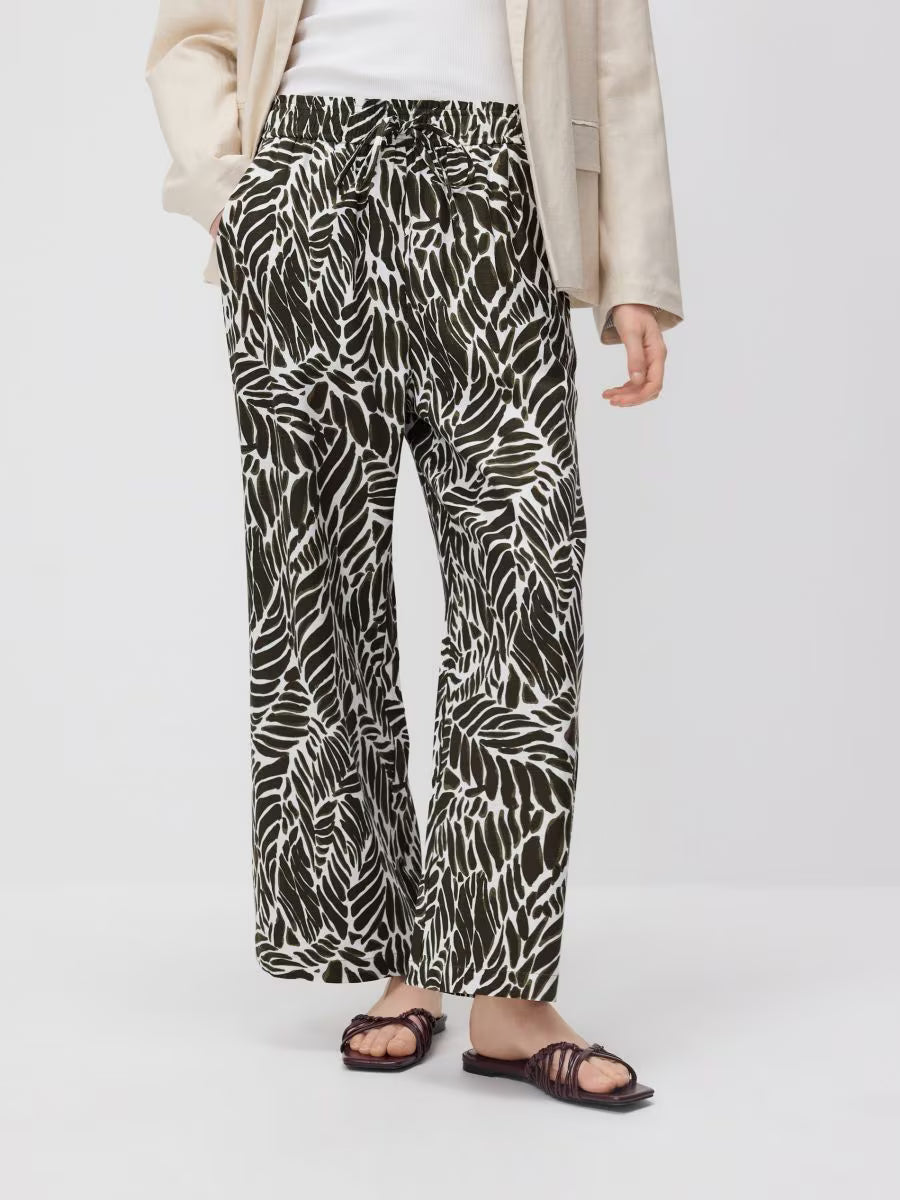 Pantaloni palazzo-multicolore