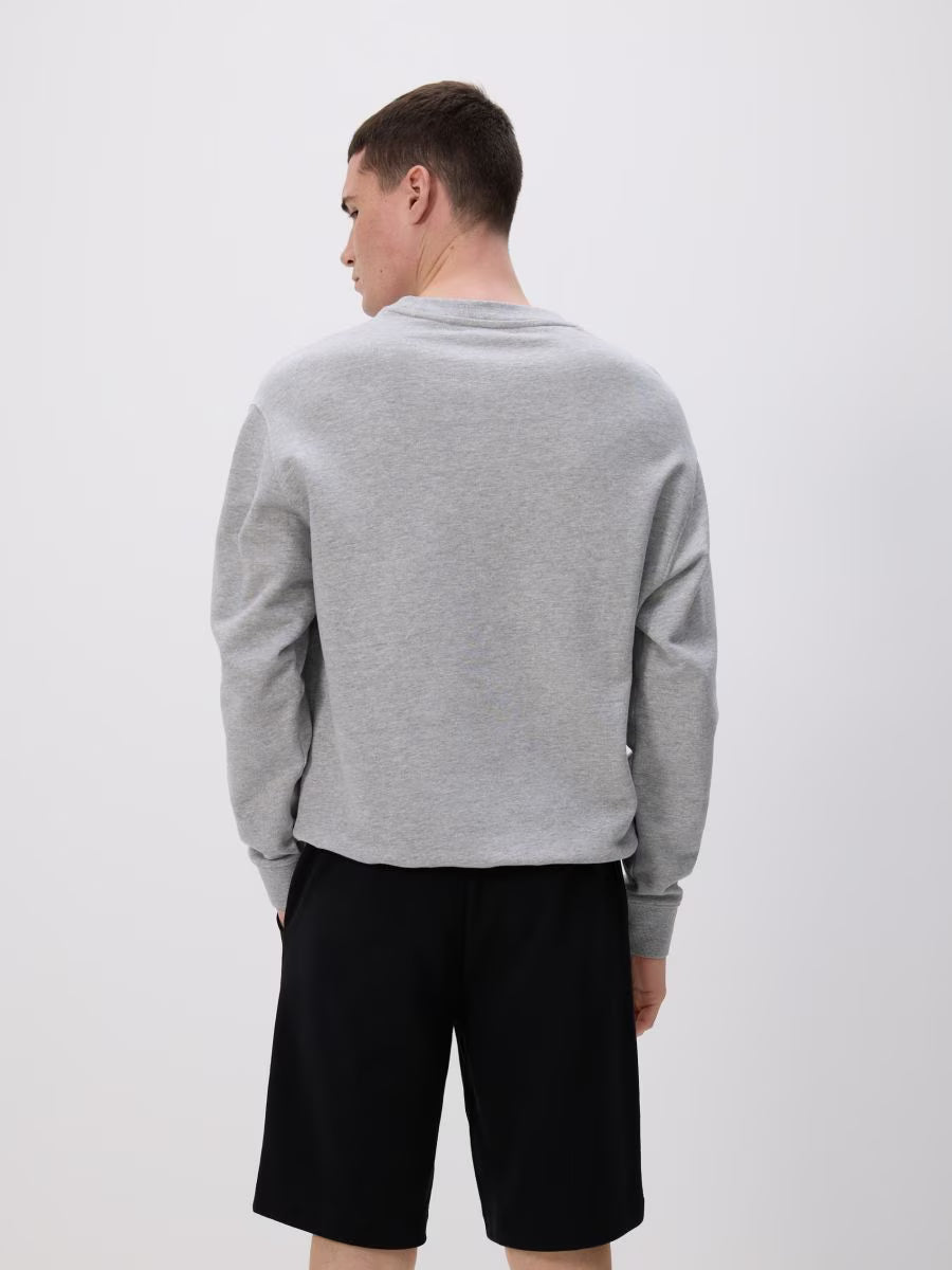 Pantaloncini tuta regular fit-nero